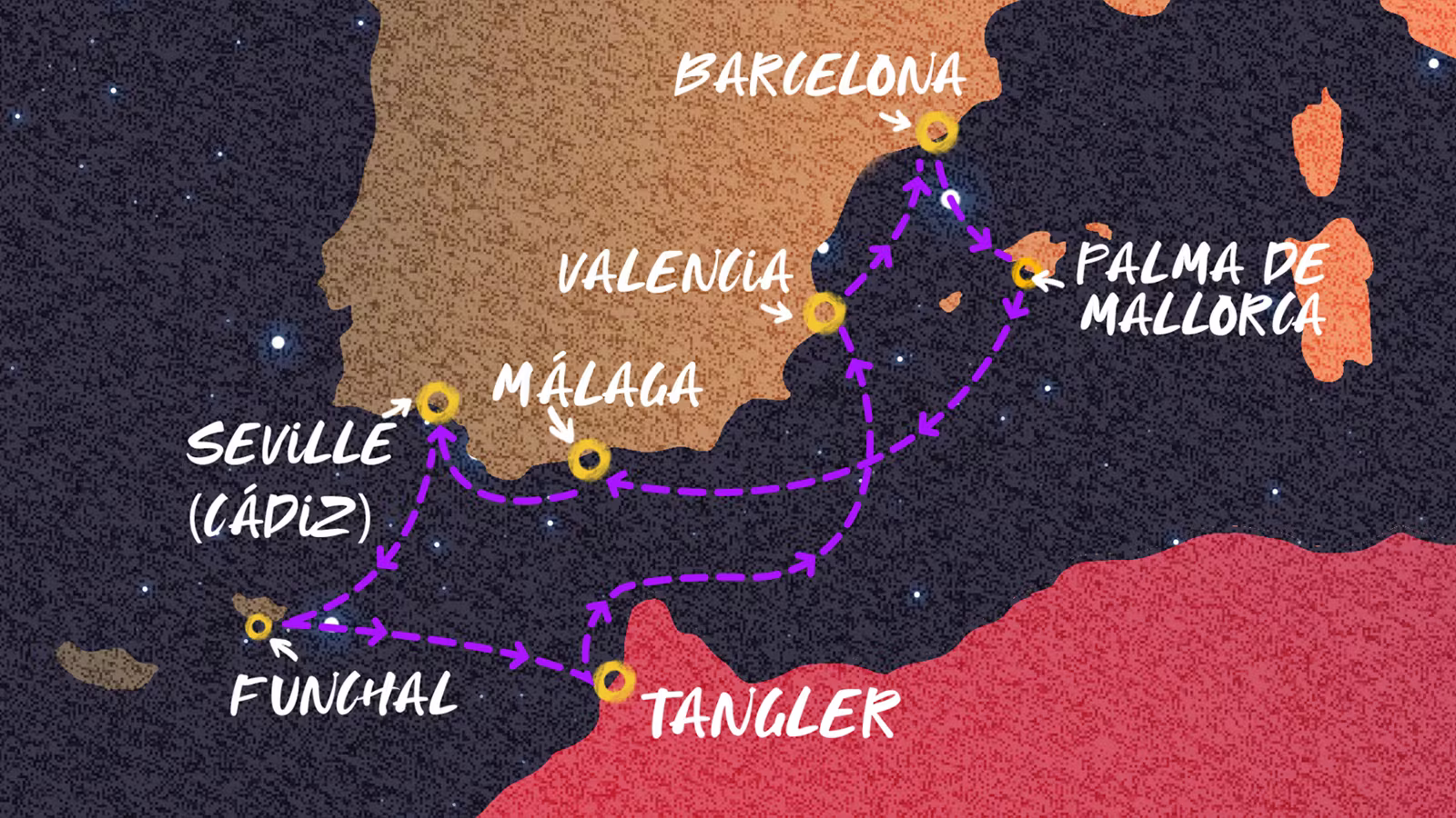 Solar Eclipse: Spain, Portugal, Morocco