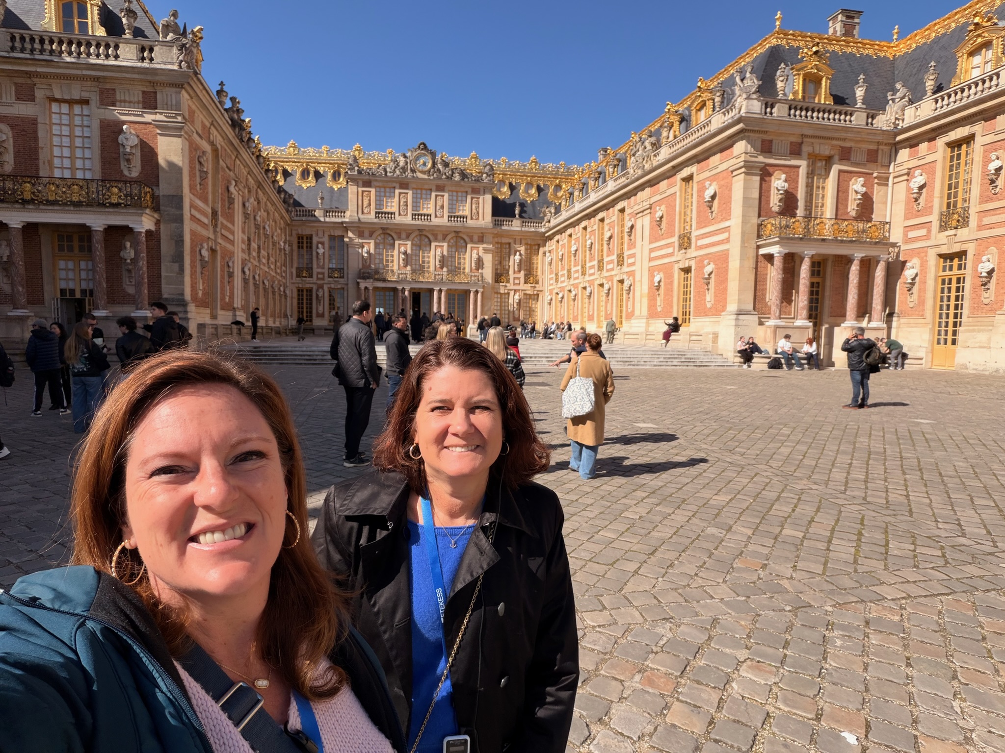 Versailles Palace courtyard Paris France travel itinerary private tour